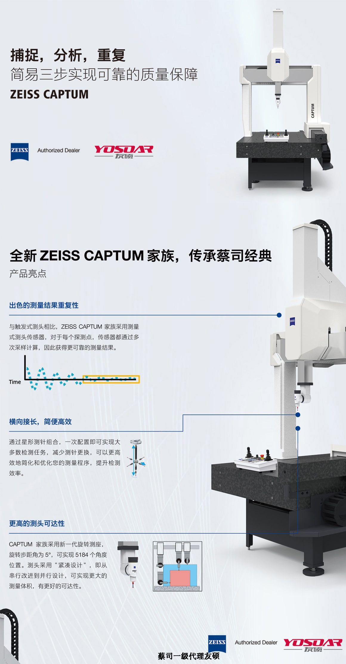 陕西蔡司三坐标CAPTUM